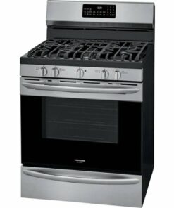 Frigidaire - Gallery 5.0 Cu. Ft. Freestanding Gas Range with Air Fry - Stainless steel