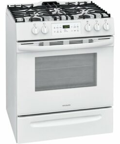 Frigidaire - 5.0 Cu. Ft. Freestanding Gas Range with Self-Cleaning - White