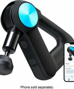 Therabody - Theragun PRO (4th Gen) Bluetooth + App Enabled Massage Gun + 6 Attachments, 2 Batteries, 60lbs Force - Black