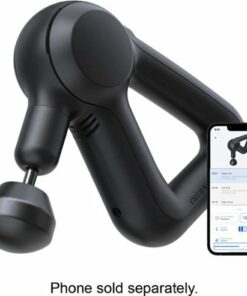 Therabody - Theragun Prime Bluetooth + App Enabled Massage Gun + 4 Attachments, 30lbs Force (Latest Model) - Black