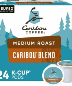 Caribou Coffee - Caribou Blend, Keurig Single-Serve K-Cup Pods, Medium Roast Coffee, 24 Count
