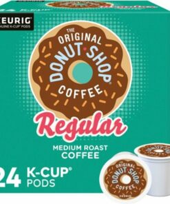 The Original Donut Shop - Regular Keurig Single-Serve K-Cup Pods, Medium Roast Coffee, 24 Count