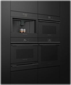 Fisher & Paykel - Minimal 24" Built-In Single Electric Convection Oven - Black 0