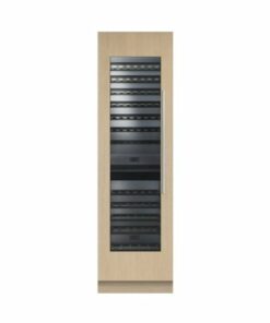 Fisher & Paykel - ActiveSmart 91-Bottle Built-In Dual Zone Wine Cooler - Stainless steel 1