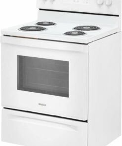 Whirlpool - 4.8 Cu. Ft. Freestanding Electric Range with Keep Warm Setting - White
