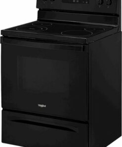 Whirlpool - 5.3 Cu. Ft. Freestanding Electric Range with Keep Warm Setting - Black