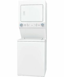 Frigidaire - 3.9 Cu. Ft. High Efficiency Top Load Washer and 5.6 Cu. Ft. Electric Dryer Laundry Center - White