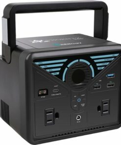Renogy - PHOENIX 300 Battery-Powered 337Wh Capacity Portable Power Station - Black