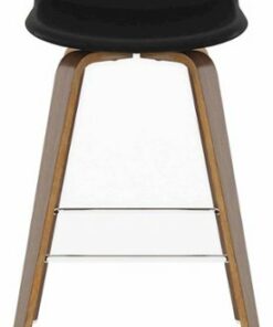 Simpli Home - Randolph Bentwood Counter Height Stools (Set of 2) - Black
