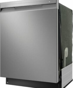 Insignia™ - 24” Top Control Built-In Dishwasher with 3rd Rack, Sensor Wash, Stainless Steel Tub, 49 dBA - Stainless steel