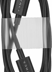 Dynex™ - 3' USB Type C-to-USB Type C Charge-and-Sync Cable - Black