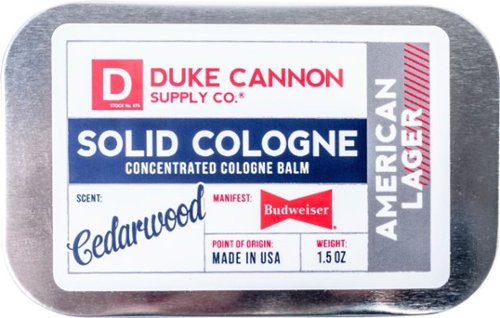 Duke Cannon - American Lager Solid Cologne Balm - Cream