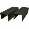 Whirlpool - Chimney Extension Kit for KitchenAid KVWB600DBS and KVWB600HBS Hoods - Black stainless steel