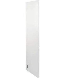 GE - Right Side Panel for Full Depth 4-Door Café Refrigerator CVE28DP4NW2 - Matte White