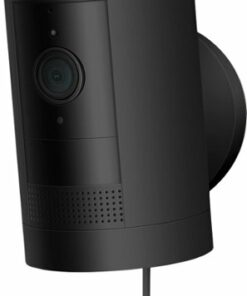Ring - Stick Up Indoor/Outdoor 1080p Wi-Fi Wired Security Camera - Black