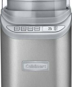 Cuisinart - Cool Creations 2-Quart Ice Cream Maker - Brushed Chrome