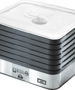 Weston - 6-Tray Food Dehydrator - Black