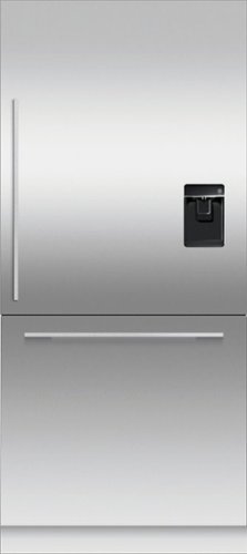 Fisher & Paykel - 36 x 80 in Integrated Single Door Bottom Mount Door Panel for RS36W80RU1 (Handles not Included) - Stainless steel