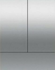 Fisher & Paykel - 36 x 80 in Integrated French Door Stainless Panel For RS36A80U1 (Handles not Included) - Stainless steel