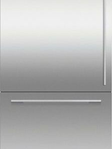 Fisher & Paykel - 36 x 80 in Integrated Single Door Bottom Mount Door Panel L Hinge (Handles not Included) - Stainless steel