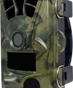 Rexing - H2 4K Wi-Fi Trail Camera with Ultra Night Vision for Hunting Games and Wildlife Monitoring - Green