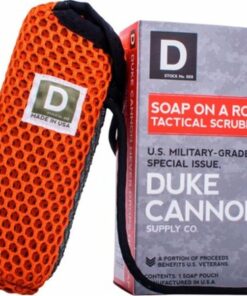 Duke Cannon - Soap On A Rope Tactical Scrubber - Orange/Green
