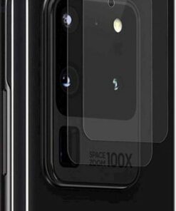 SaharaCase - ZeroDamage Camera Lens Protector for Samsung Galaxy S20 Ultra 5G (2-Pack) - Clear