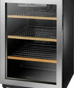 Insignia™ - 130-Can Beverage Cooler - Silver