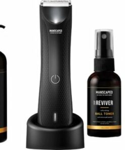 Manscaped - The Refined Package Rechargeable Wet/Dry Hair Trimmer - Black