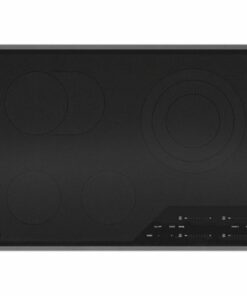 Wolf - Transitional 30" Built-In Electric Cooktop with 4 Burners and Control Lock - Black 1