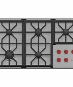 Wolf - 36" Built-In Gas Cooktop with 5 Burners - Stainless steel