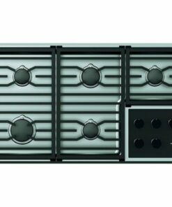 Wolf - Transitional 36" Built-In Gas Cooktop with 5 Burners - Black Stainless Steel 1