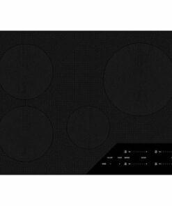 Wolf - Contemporary 30" Built-In Electric Induction Cooktop with 4 Burners and Control Lock - Black