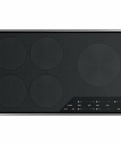 Wolf - Transitional 36" Built-In Electric Induction Cooktop with 5 Burners and Control Lock - Black 0