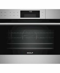 Wolf - E Series Transitional 24" Built-In Single Electric Convection Steam Oven - Stainless steel