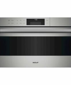 Wolf - E Series Professional 30" Built-In Single Electric Convection Steam Oven - Stainless steel