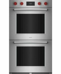 Wolf - M Series 30" Built-In Double Electric Convection Wall Oven - Stainless steel
