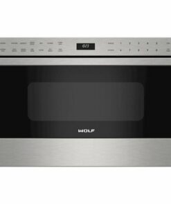 Wolf - Transitional 1.2 Cu. Ft. Drawer Microwave with Sensor Cooking - Silver 0