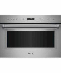 Wolf - M Series Professional 1.6 Cu. Ft. Drop-Down Door Microwave Oven with Sensor Cooking - Stainless steel