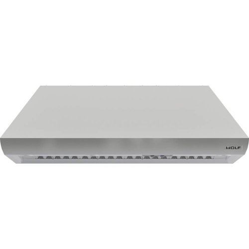 Wolf - Pro 54" Externally Vented Range Hood - Stainless steel 0