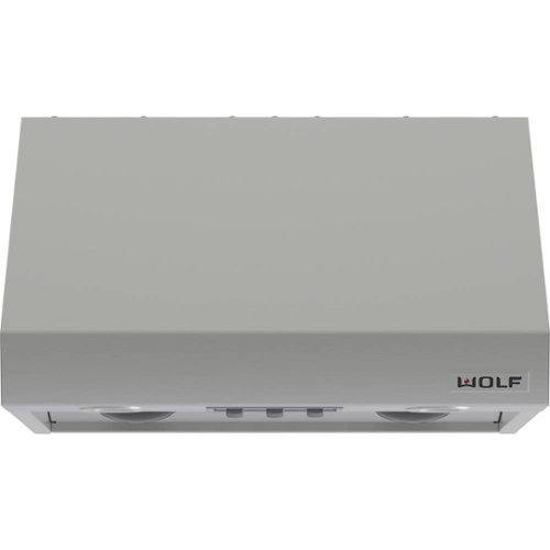 Wolf - Pro 30" Externally Vented Range Hood - Stainless steel