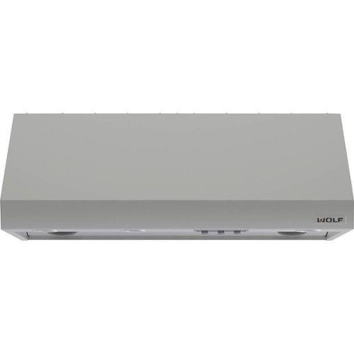 Wolf - Pro 48" Externally Vented Range Hood - Stainless steel 1