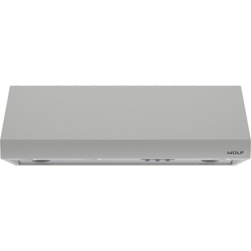 Wolf - Pro 54" Externally Vented Range Hood - Stainless steel 2