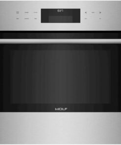 Wolf - E Series Transitional 24" Built-In Single Electric Convection Oven - Stainless steel