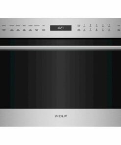Wolf - E Series Transitional 24" Built-In Single Electric Convection Combination Oven - Stainless steel