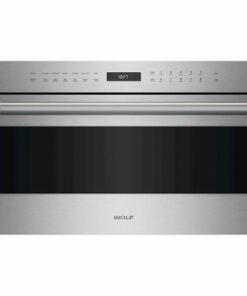 Wolf - E Series Professional 30" Built-In Single Electric Convection Speed Oven - Stainless steel
