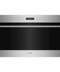 Wolf - E Series Transitional 30" Built-In Single Electric Convection Speed Oven - Stainless steel