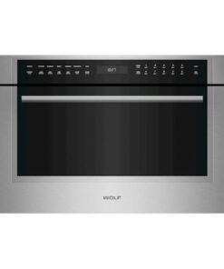 Wolf - M Series Transitional 30" Built-In Single Electric Convection Speed Oven - Stainless steel