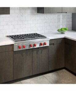 Wolf - 36" Built-In Gas Cooktop with 6 Burners - Stainless steel 1