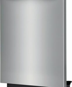 Frigidaire 24" Top Control Built-In Dishwasher with Stainless Steel Tub, 3rd Rack, 49 dBA - Stainless steel